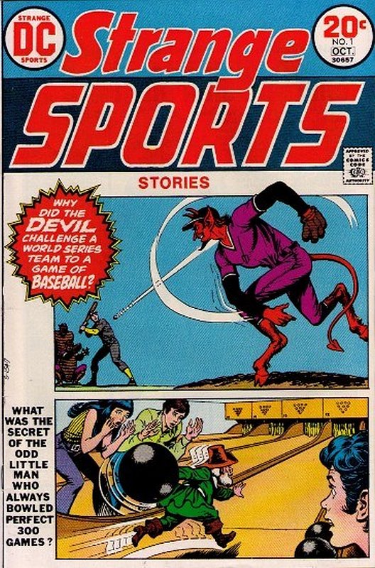 Cover of Strange Sports Stories (Vol 1) #1. One of 250,000 Vintage American Comics on sale from Krypton!