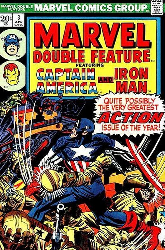 Cover of Marvel Double Feature (Vol 1) #3. One of 250,000 Vintage American Comics on sale from Krypton!