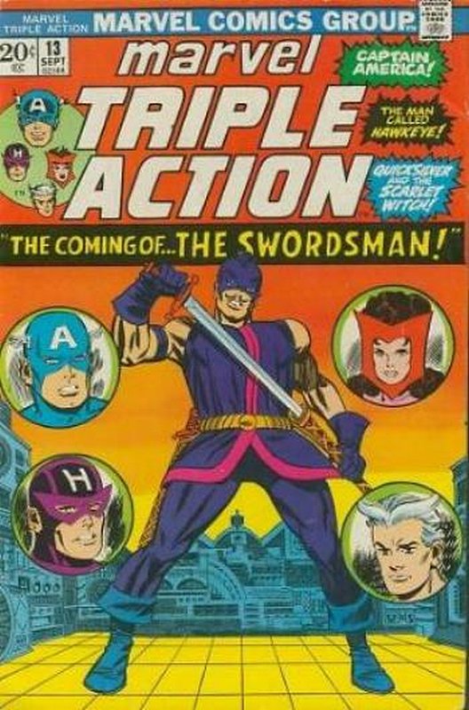 Cover of Marvel Triple Action (Vol 1) #13. One of 250,000 Vintage American Comics on sale from Krypton!