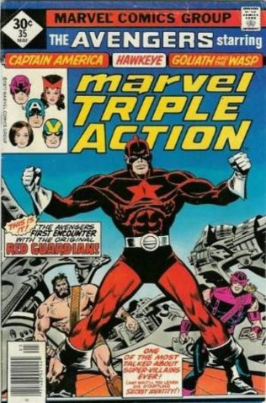 Cover of Marvel Triple Action (Vol 1) #35. One of 250,000 Vintage American Comics on sale from Krypton!
