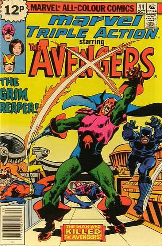 Cover of Marvel Triple Action (Vol 1) #44. One of 250,000 Vintage American Comics on sale from Krypton!