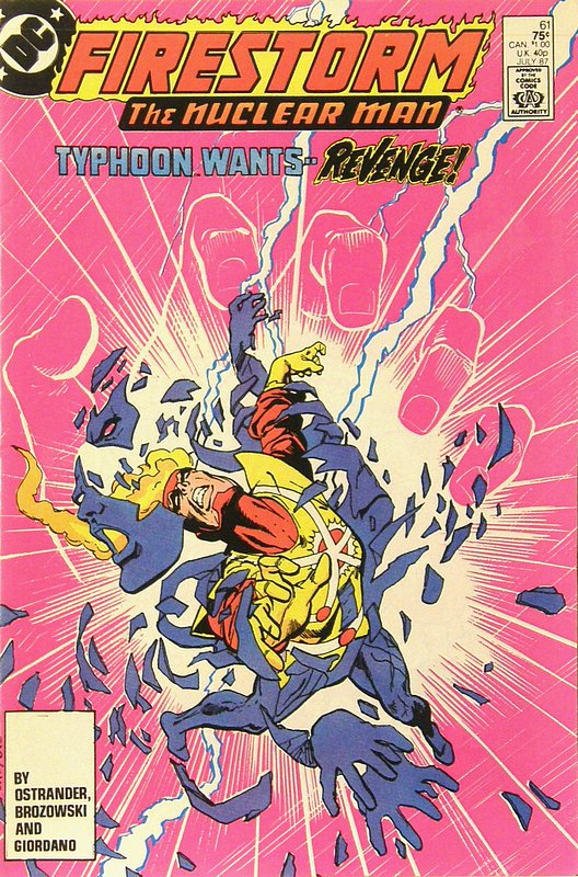 Cover of Firestorm (Vol 2) The Fury of #61. One of 250,000 Vintage American Comics on sale from Krypton!