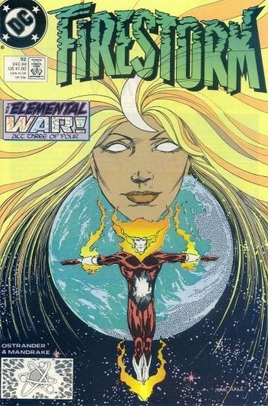 Cover of Firestorm (Vol 2) The Fury of #92. One of 250,000 Vintage American Comics on sale from Krypton!