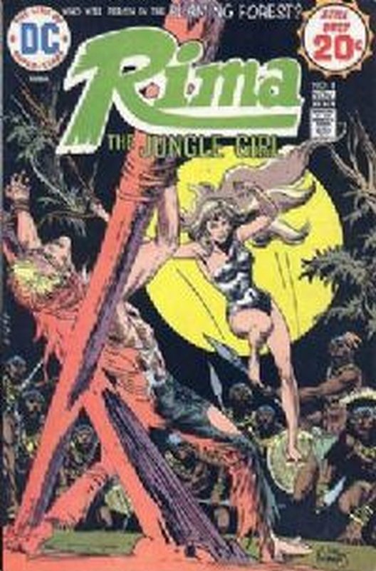 Cover of Rima - The Jungle Girl #4. One of 250,000 Vintage American Comics on sale from Krypton!