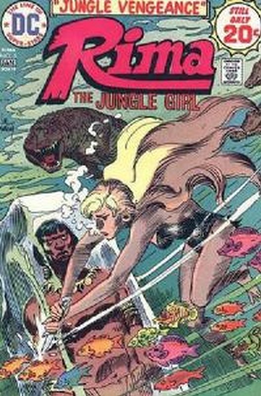 Cover of Rima - The Jungle Girl #5. One of 250,000 Vintage American Comics on sale from Krypton!