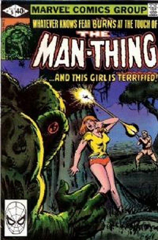 Cover of Man-Thing (Vol 2) #5. One of 250,000 Vintage American Comics on sale from Krypton!