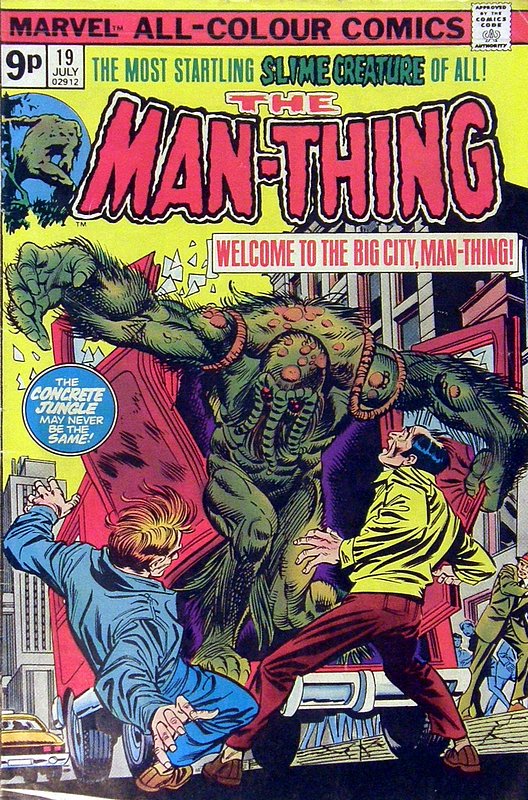 Cover of Man-Thing (Vol 1) #19. One of 250,000 Vintage American Comics on sale from Krypton!