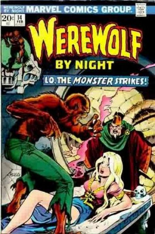 Cover of Werewolf by Night (Vol 1) #14. One of 250,000 Vintage American Comics on sale from Krypton!