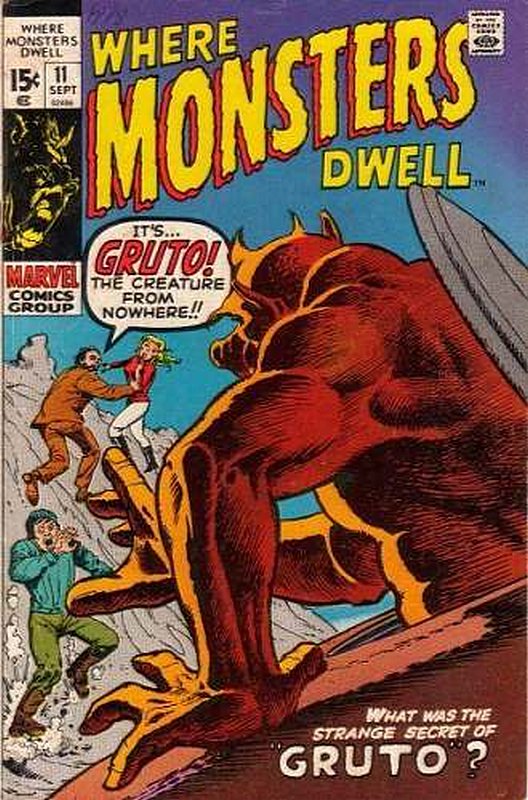 Cover of Where Monsters Dwell (Vol 1) #11. One of 250,000 Vintage American Comics on sale from Krypton!