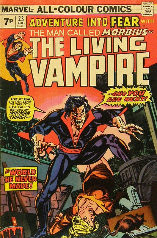 Cover of Adventure into Fear (Vol 1) #23. One of 250,000 Vintage American Comics on sale from Krypton!