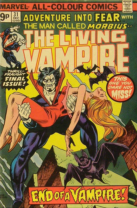Cover of Adventure into Fear (Vol 1) #31. One of 250,000 Vintage American Comics on sale from Krypton!