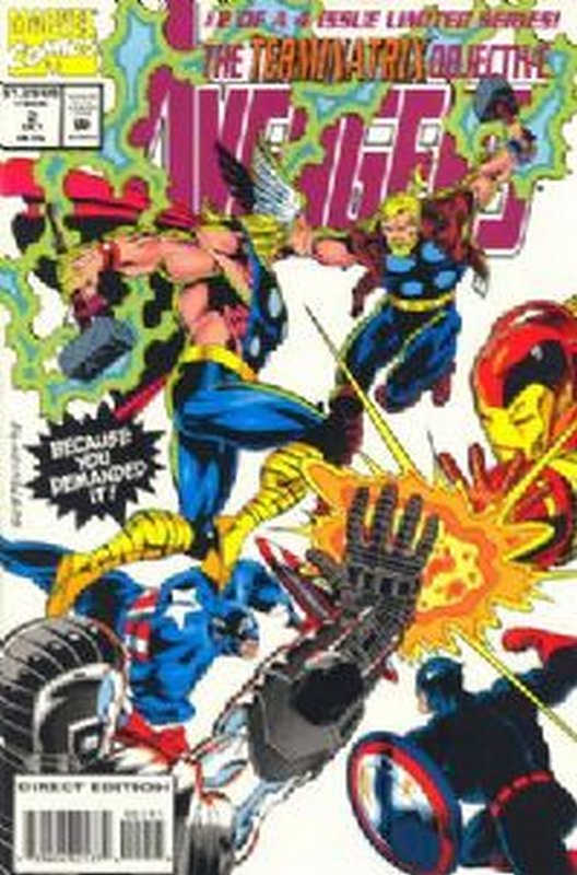 Cover of Avengers: Terminatrix Objective (1993 Ltd) #2. One of 250,000 Vintage American Comics on sale from Krypton!