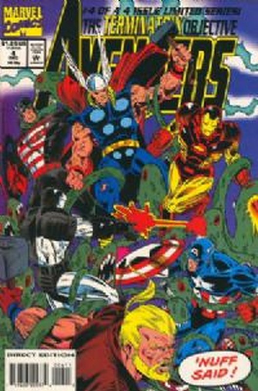 Cover of Avengers: Terminatrix Objective (1993 Ltd) #4. One of 250,000 Vintage American Comics on sale from Krypton!