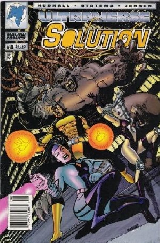 Cover of Solution (Vol 1) The #8. One of 250,000 Vintage American Comics on sale from Krypton!