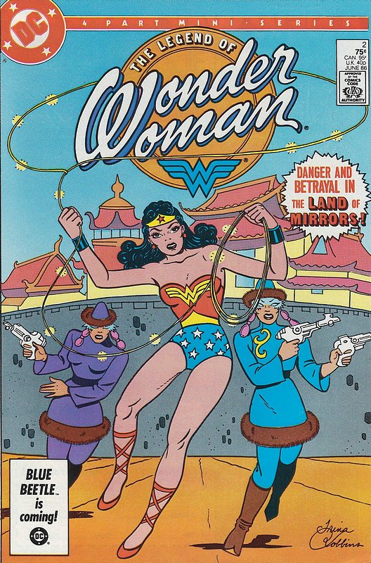 Cover of Wonder Woman: The Legend of (1986 Ltd) #2. One of 250,000 Vintage American Comics on sale from Krypton!