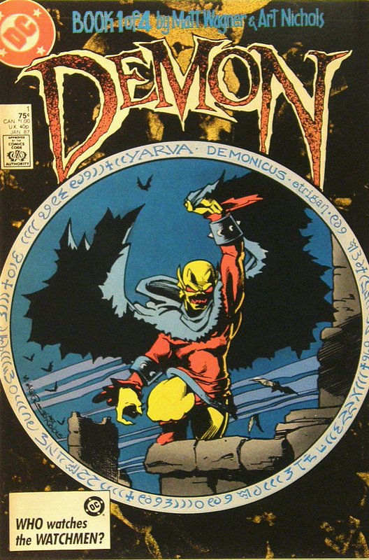 Cover of Demon (1987 Ltd Series) #1. One of 250,000 Vintage American Comics on sale from Krypton!