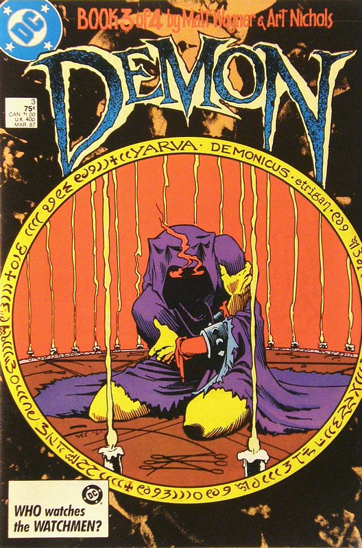 Cover of Demon (1987 Ltd Series) #3. One of 250,000 Vintage American Comics on sale from Krypton!