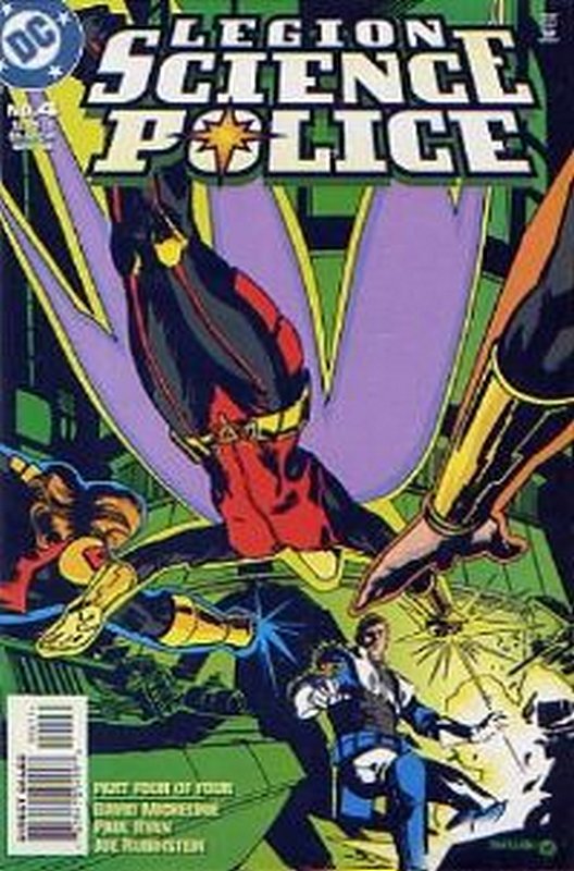 Cover of Legion Science Police (1998 Ltd) #4. One of 250,000 Vintage American Comics on sale from Krypton!