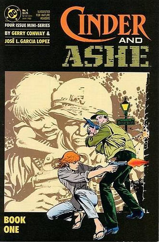 Cover of Cinder & Ashe (1988 Ltd) #1. One of 250,000 Vintage American Comics on sale from Krypton!