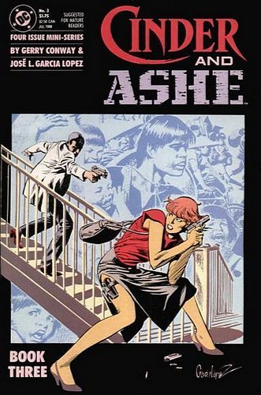 Cover of Cinder & Ashe (1988 Ltd) #3. One of 250,000 Vintage American Comics on sale from Krypton!