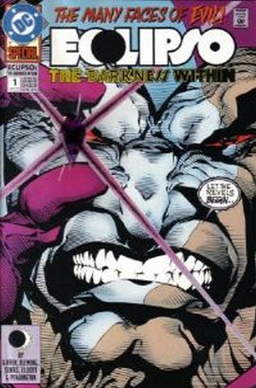 Cover of Eclipso The Darkness Within (1992 Ltd) #1. One of 250,000 Vintage American Comics on sale from Krypton!