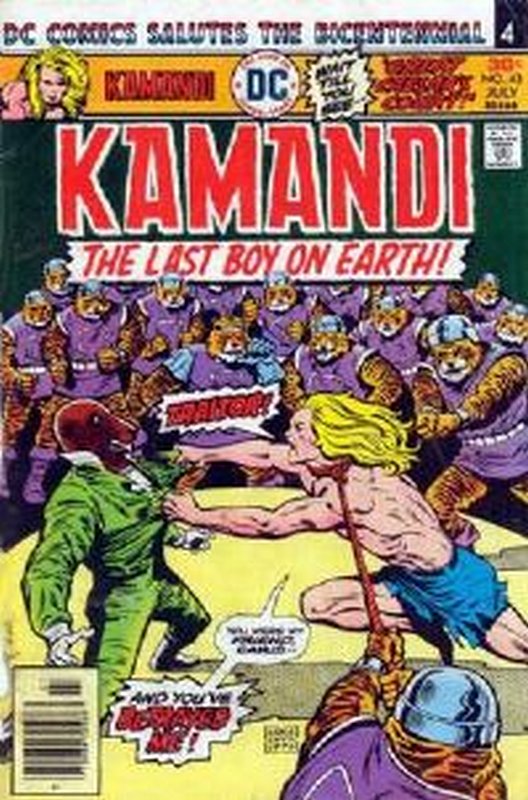 Cover of Kamandi (Vol 1) The Last Boy on Earth #43. One of 250,000 Vintage American Comics on sale from Krypton!