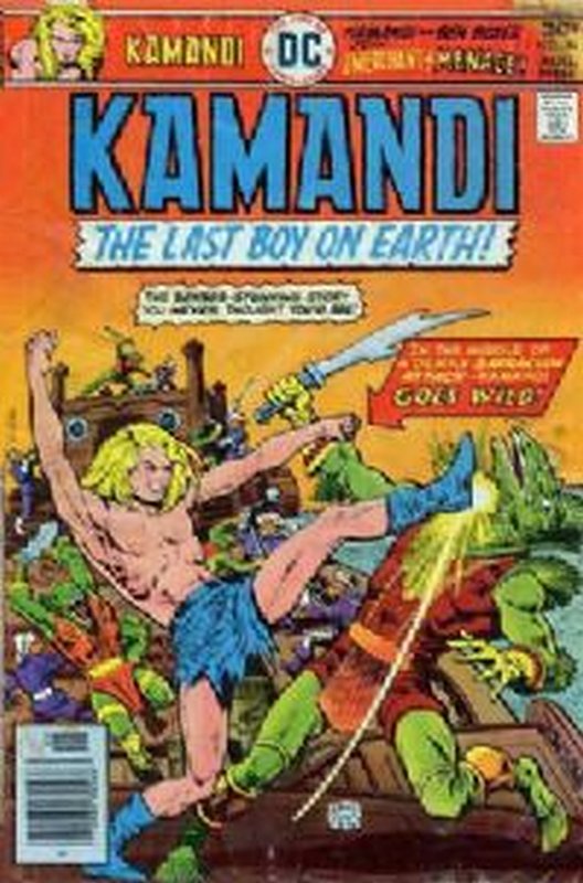 Cover of Kamandi (Vol 1) The Last Boy on Earth #44. One of 250,000 Vintage American Comics on sale from Krypton!