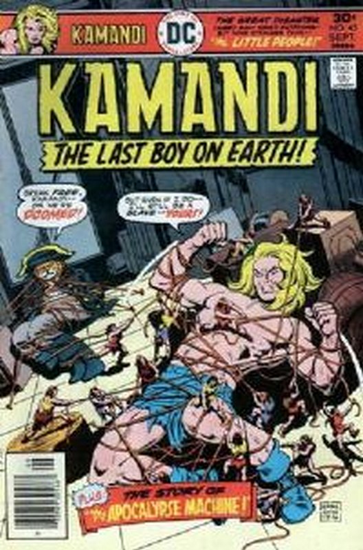Cover of Kamandi (Vol 1) The Last Boy on Earth #45. One of 250,000 Vintage American Comics on sale from Krypton!