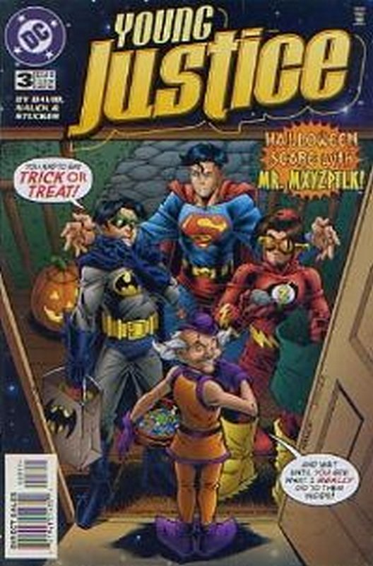 Cover of Young Justice (Vol 1) #3. One of 250,000 Vintage American Comics on sale from Krypton!
