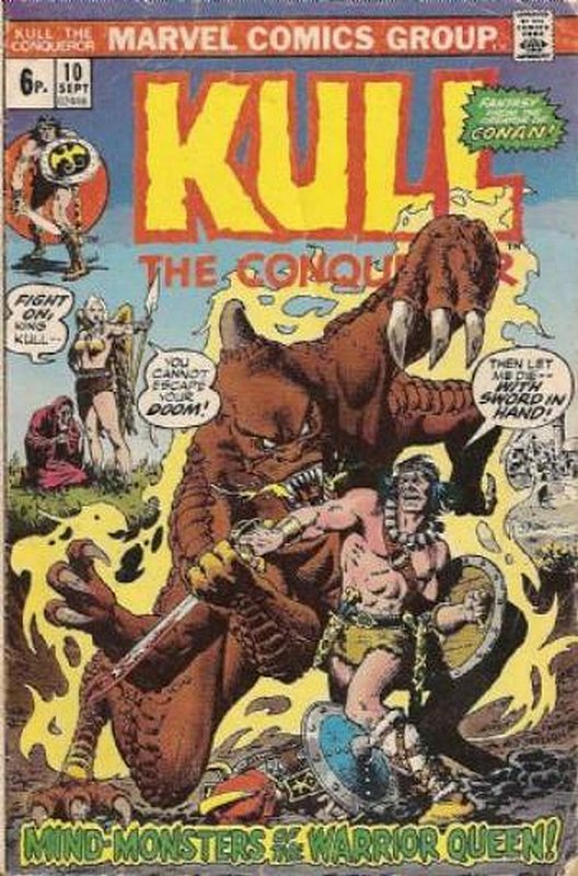 Cover of Kull the Conqueror (Vol 1) #10. One of 250,000 Vintage American Comics on sale from Krypton!