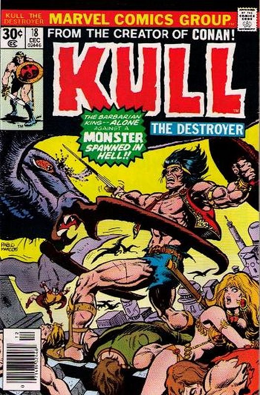 Cover of Kull the Conqueror (Vol 1) #18. One of 250,000 Vintage American Comics on sale from Krypton!