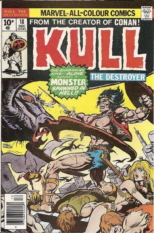 Cover of Kull the Conqueror (Vol 1) #18. One of 250,000 Vintage American Comics on sale from Krypton!