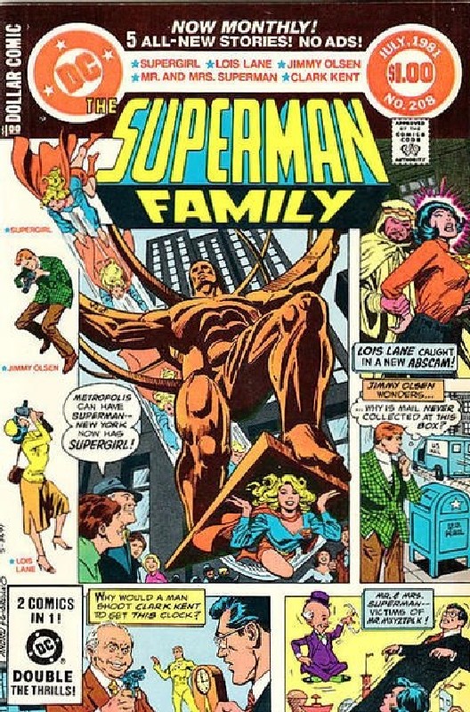 Cover of Superman Family (Vol 1) #208. One of 250,000 Vintage American Comics on sale from Krypton!