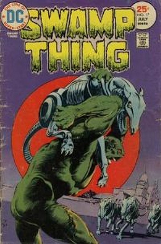 Cover of Swamp Thing (Vol 1) #17. One of 250,000 Vintage American Comics on sale from Krypton!