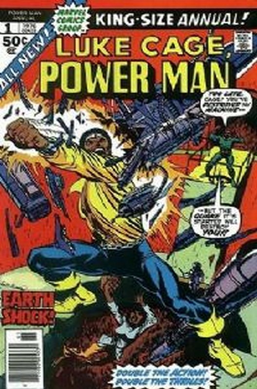 Cover of Powerman Annual (1976 One Shot) #1. One of 250,000 Vintage American Comics on sale from Krypton!