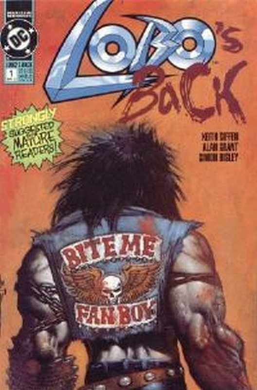 Cover of Lobos Back (1992 Ltd) #1. One of 250,000 Vintage American Comics on sale from Krypton!