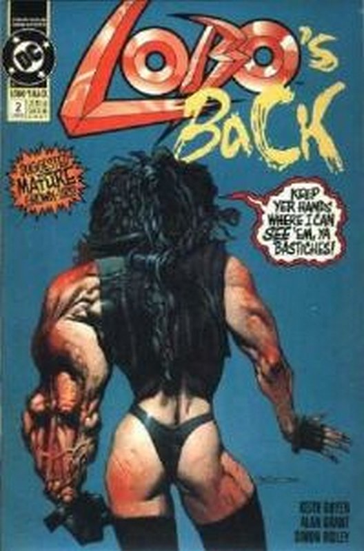 Cover of Lobos Back (1992 Ltd) #2. One of 250,000 Vintage American Comics on sale from Krypton!
