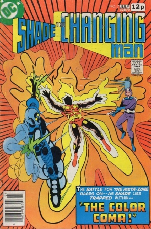 Cover of Shade: The Changing Man (Vol 1) #7. One of 250,000 Vintage American Comics on sale from Krypton!
