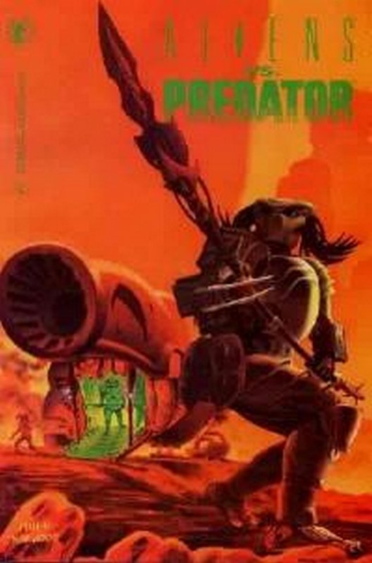 Cover of Aliens vs Predator (1990 Ltd) #1. One of 250,000 Vintage American Comics on sale from Krypton!