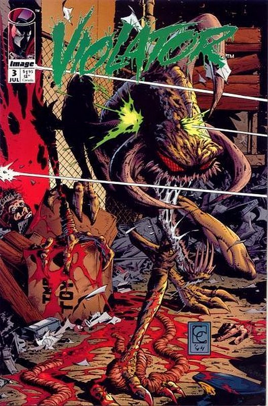 Cover of Violator (1994 Ltd) #3. One of 250,000 Vintage American Comics on sale from Krypton!