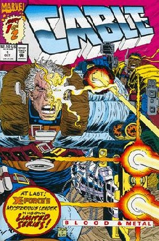 Cover of Cable: Blood & Metal (1992 Ltd) #1. One of 250,000 Vintage American Comics on sale from Krypton!