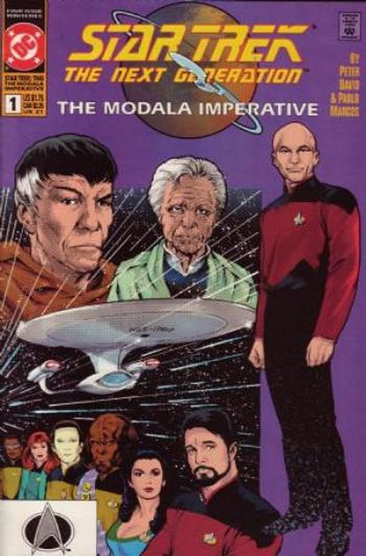 Cover of Star Trek TNG: The Modala Imperative (1991 Ltd) #1. One of 250,000 Vintage American Comics on sale from Krypton!