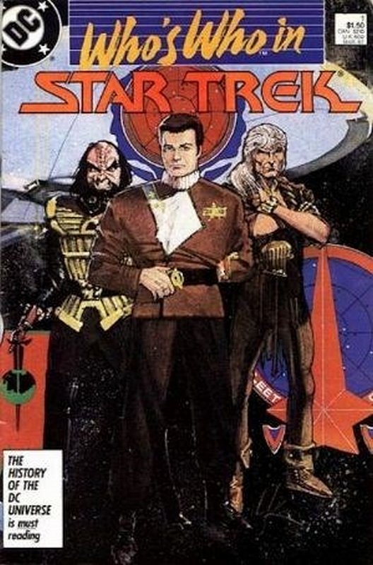 Cover of Star Trek - Whos Who in (1987 Ltd) #1. One of 250,000 Vintage American Comics on sale from Krypton!