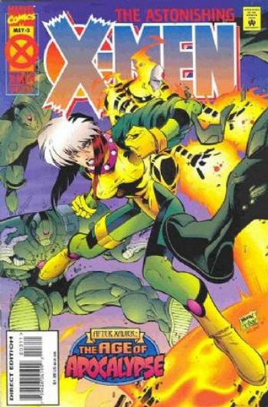 Cover of Astonishing X-Men (1995 Ltd) #3. One of 250,000 Vintage American Comics on sale from Krypton!