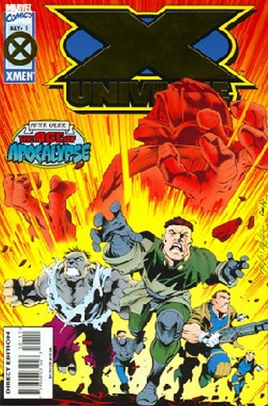 Cover of X-Universe (1995 Ltd) #1. One of 250,000 Vintage American Comics on sale from Krypton!