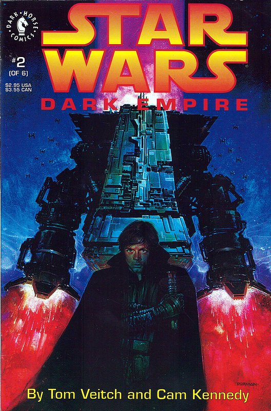 Cover of Star Wars: Dark Empire (1992 Ltd) #2. One of 250,000 Vintage American Comics on sale from Krypton!