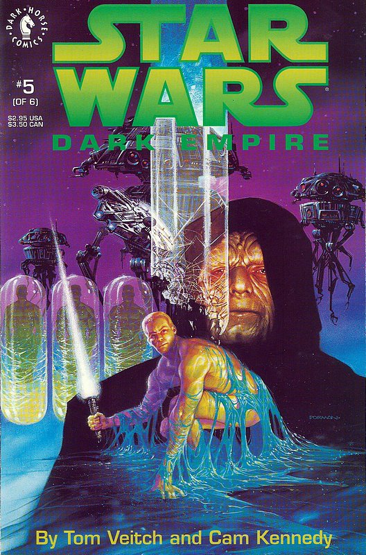 Cover of Star Wars: Dark Empire (1992 Ltd) #5. One of 250,000 Vintage American Comics on sale from Krypton!