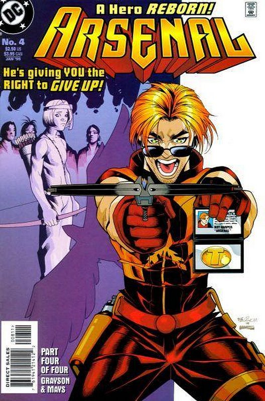 Cover of Arsenal (1998 Ltd) #4. One of 250,000 Vintage American Comics on sale from Krypton!