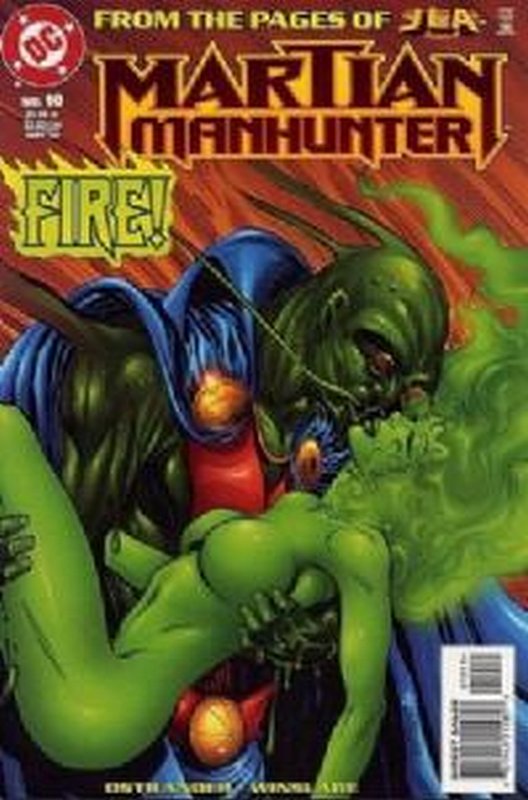 Cover of Martian Manhunter (Vol 1) #10. One of 250,000 Vintage American Comics on sale from Krypton!
