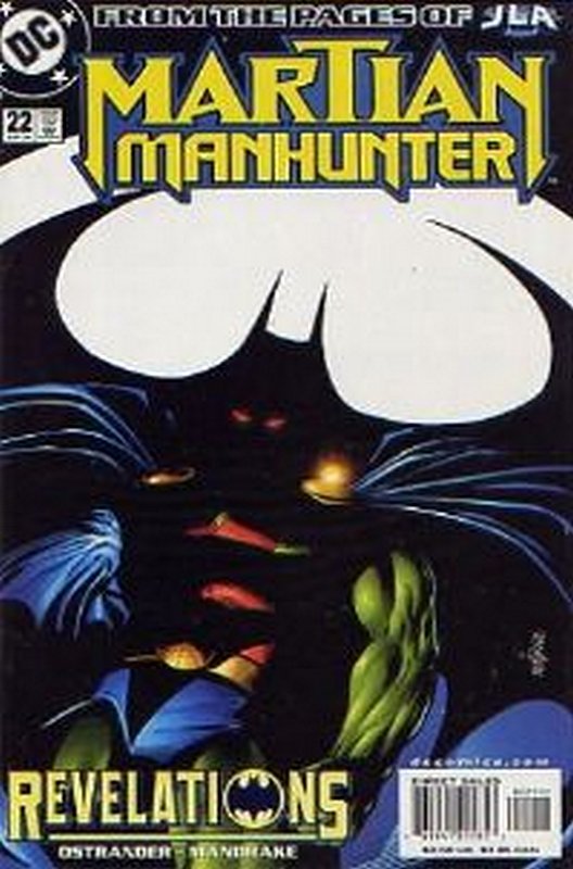 Cover of Martian Manhunter (Vol 1) #22. One of 250,000 Vintage American Comics on sale from Krypton!